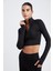 Fit Slim Fit Dik Yaka Yarım Fermuarlı Uzun Kollu Tişört W0343AZ22WN 3
