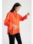 Oversize Geniş Kalıp Poplin Basic Düz Uzun Kollu %100 Pamuk Gömlek V3984AZ22SM 4