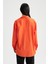 Oversize Geniş Kalıp Poplin Basic Düz Uzun Kollu %100 Pamuk Gömlek V3984AZ22SM 6