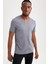 Slim Fit V Yaka Basic Tişört M7668AZ22SP 3