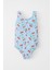 Kız Bebek Kiraz Desenli Mayo W8245A222SM 5