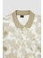 Modern Fit Polo Yaka Desenli Kısa Kollu Tişört W9484AZ22SP 7