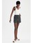 Desenli Beli Lastikli Relax Fit Mini Şort K6681AZ22HS 2