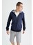 Regular Fit Kapüşonlu Fermuarlı Sweatshirt W3170AZ22SP 1