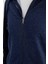 Regular Fit Kapüşonlu Fermuarlı Sweatshirt W3170AZ22SP 4