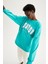 Oversize Fit Bisiklet Yaka Sweatshirt X1822AZ22SM 5