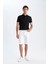 Slim Fit Polo Yaka Basic Kısa Kollu Tişört T5259AZ22SP 2
