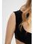 Slim Fit Bisiklet Yaka Dekolte Detaylı Çıtçıtlı Body X4863AZ21WN 5