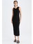 Bodycon Bisiklet Yaka Kaşkorse Kolsuz Maxi Elbise Y7736AZ22HS 1