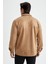 Regular Fit Polo Yaka Süet Uzun Kollu Gömlek Ceket T6266AZ22AU 7