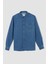 Slim Fit Uzun Kollu Jean Gömlek Y8412AZ22AU 7