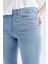 Carmela Straight Fit Normal Bel Boru Paça Jean %100 Pamuk Pantolon X3827AZ22SM 3