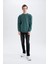 Boxy Fit Bisiklet Yaka Sweatshirt X8282AZ22AU 2