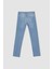 Carmela Straight Fit Normal Bel Boru Paça Jean %100 Pamuk Pantolon X3827AZ22SM 7
