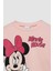 Kız Çocuk Disney Mickey & Minnie Bisiklet Yaka Sweatshirt Y3423A622AU 2