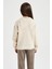 Kız Çocuk Oversize Bisiklet Yaka Triko Kazak Z4620A622WN 6