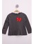 Toontoy Kız Çocuk Göğsü Pullu Fiyonklu Nakışlı T-Shirt 4