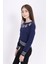 Toontoy Kids Kız Çocuk Sweatshirt Black Varak Baskılı 3