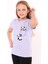 Toontoy Kız Çocuk Baskılı Tişört 1