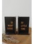 Iodesign Imge Siyah Bazalt Mermer Kitap Destekleri - Kitap Tutucu (2'li Set) 1