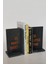 Iodesign Imge Siyah Bazalt Mermer Kitap Destekleri - Kitap Tutucu (2'li Set) 4
