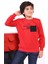 Erkek Çocuk Cep Detaylı Baskılı Sweatshirt 1