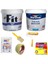 Fit Plastik İç Cephe Boyası 10 kg + Marshall Tavan Boyası 10 kg + 5 Parça Boyama Seti 1