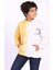 Erkek Çocuk Kapüşonlu Baskılı Iki Renkli Sweatshirt 1