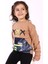 Kız Çocuk Cep Detaylı Baskılı Sweatshirt 1