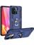 Xiaomi Redmi 12C Uyumlu Kılıf Kamera Çıkıntılı Korumalı Yüzüklü Standlı Zırh Tank Military Silikon Çift Katmanlı Hibrit Kapak 1