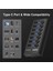 HKG07C 7 Port 3.2 Gen 1 Type-C USB Çoklayıcı Hub On/off Switch Ledli - 12V 3A Adaptörlü 3