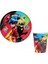 Miraculous Super Heroez Karton Tabak Bardak 8 Li 1