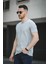 Ronath Slim Fit Waffle Desen Bisiklet Yaka Basic Erkek Tshirt 2