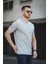 Ronath Slim Fit Waffle Desen Bisiklet Yaka Basic Erkek Tshirt 3