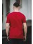 Ronath Slim Fit Waffle Desen Bisiklet Yaka Basic Erkek Tshirt 4