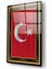 Eliza Home Türk Bayrağı Cam Tablo 2