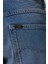 Regular Fit Normal Kesim %100 Pamuk Normal Bel Mavi Jean Kot Şort 4