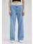Wide Leg Jean Uzun %100 Pamuk Pantolon A0486AX23SP 1