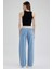 Wide Leg Jean Uzun %100 Pamuk Pantolon A0486AX23SP 5