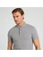 Nautıca Erkek Gri Slım Fıt Kısa Kollu Polo K35052T.0HF 4