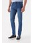 Erkek Mavi Lavezzi Deep Denim 5 Cep Slim Fit Pantolon 1