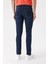 Erkek Lacivert Lavezzi Deep Denim 5 Cep Slim Fit Pantolon 4