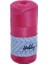 Hobby Club Premium 200 gr 5 Adet Polyester Makrome Ipi (Koyu Pembe) Supla Ip ve Çanta Ipi 1