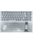Asus ile Uyumlu N56VZ Uyumlu Notebook Klavyesi - Silver - Tr 1