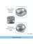 Ahşap Ayaklı Beton Saksı Büyük Boy 1 Adet Spiral Oval Model 3