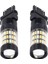 2 Adet 3157-4014-60SMD LED Turn Sinyal Sisi Sürüş Ampulleri Amber+Beyaz (Yurt Dışından) 2