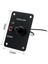2x Ankraj Dalgalı Yukarı Aşağı Geçiş Anahtarı Kontrol Paneli Kırmızı Gösterge 12V 15A (Yurt Dışından) 3