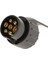 7 Pin - 13 Pin Ikiz Kısa Çekme Kablolama Soket Fiş Adaptörü 12 V (Yurt Dışından) 2