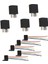 5 Çift 12V 20A 30A 5 Pin Rölesi ve Röle Taban Tutucu Soket Montajı (Yurt Dışından) 1