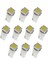 5 Çift T5 5050 LED Arka Işıklar Tüm Arabalar Için Aydınlatma Aksesuarları (Yurt Dışından) 1